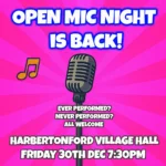 Open Mic Night January 2026