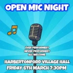 open mick night 6th March
