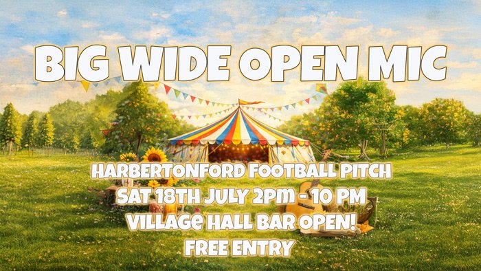 THe bif wide open mic free entry